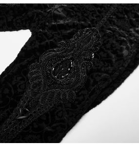 Leggings 'Gothic Retro' Noir