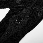 Leggings 'Gothic Retro' Noir