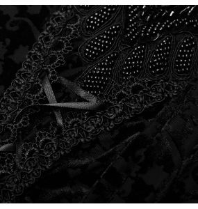 Black 'Gothic Retro' Leggings