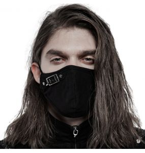 Black 'Daily Punk' Face Mask