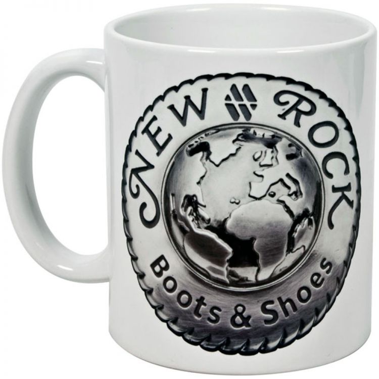 White New Rock Planet Mug