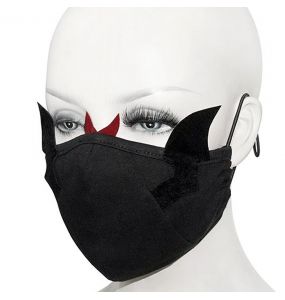 Black 'Bat' Face Mask