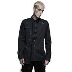 Chemise Asymétrique 'Dobraa' Noire