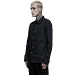 Chemise Asymétrique 'Dobraa' Noire