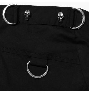 Chemise Asymétrique 'Dobraa' Noire