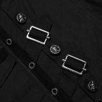 Chemise Asymétrique 'Dobraa' Noire