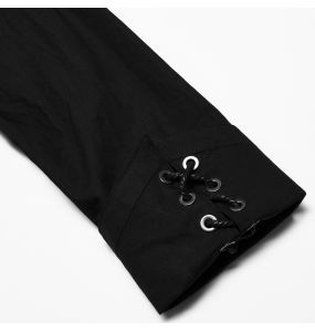 Chemise Asymétrique 'Dobraa' Noire