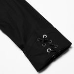 Chemise Asymétrique 'Dobraa' Noire