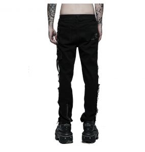 Black 'Punk Decadent' Pants