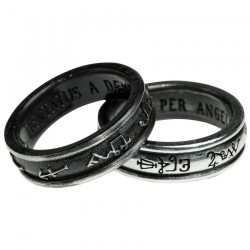 Bague 'Demon Black & Angel White'