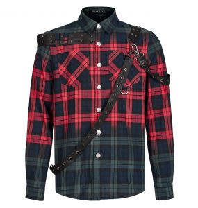 Red and Green 'Color Plaid' Shirt