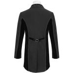 Black 'Mc Dermot' Victorian Tail Coat