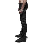 Black 'Punk Armor' Jeans