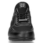Black New Rock Vegan Chrono Sneakers