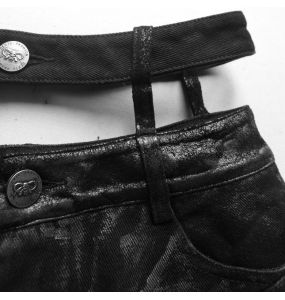 Short 'Zephir' Noir
