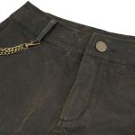 Brown 'Steampunk Gear' Shorts