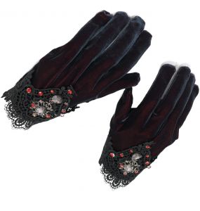 Gants 'Red Diamond' Bordeaux