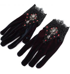 Gants 'Red Diamond' Bordeaux