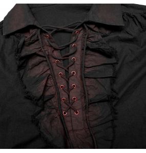Chemise 'Orthodox Goth' Noire