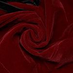 Red Gothic 'Dark Doll' Velvet Jacket