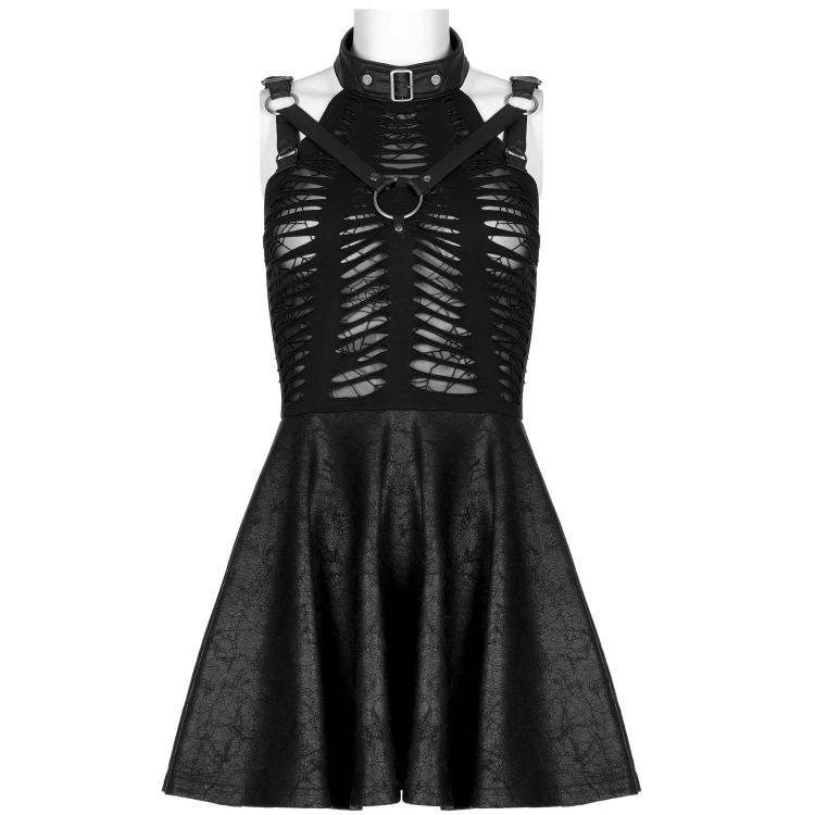 Black 'Willow' Mini Dress