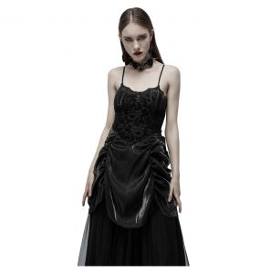 Black 'Druscillia' Long Wedding Dress