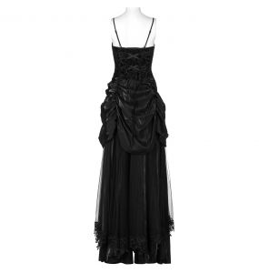 Black 'Druscillia' Long Wedding Dress