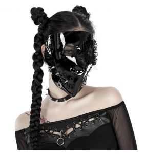 Masque 'Dark Lolita' Noir