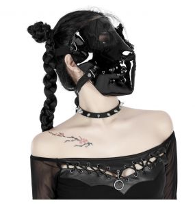 Masque 'Dark Lolita' Noir