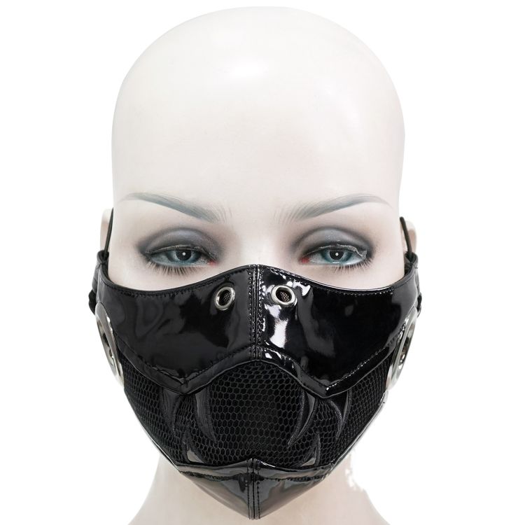 Masque 'Beast Jaw' Noir