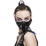 Black and White 'Beast Jaw' Face Mask