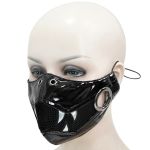 Black and White 'Beast Jaw' Face Mask