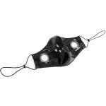 Black and White 'Beast Jaw' Face Mask