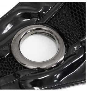 Black and White 'Beast Jaw' Face Mask