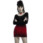Red Leopard 'Hot Girl' Mini-Skirt