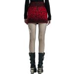 Red Leopard 'Hot Girl' Mini-Skirt