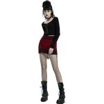 Red Leopard 'Hot Girl' Mini-Skirt
