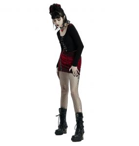 Red Leopard 'Hot Girl' Mini-Skirt