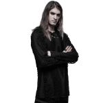 Black 'Goth Broken' Long Sleeves Sweater