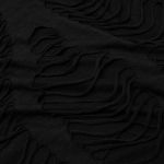 Black 'Goth Broken' Long Sleeves Sweater