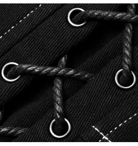 Pantalon 'Tierney' Noir et Blanc