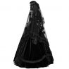 Voile 'Gardenia' Noir
