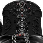 Black 'Israfel' Victorian Top Hat