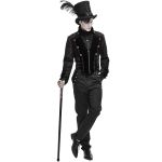 Black 'Israfel' Victorian Top Hat