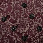 Gilet 'Lycidas' en Jacquard Rouge