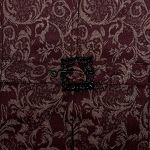 Gilet 'Lycidas' en Jacquard Rouge