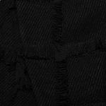 Black 'Grintalon' Asymmetric Waistcoat