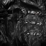 Manteau-Veste pour Hommes à Capuche 'Scorpio' Noir