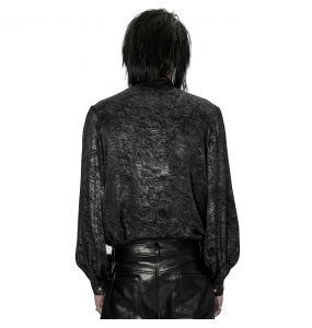 Black and Silver 'Xanthus' Shirt