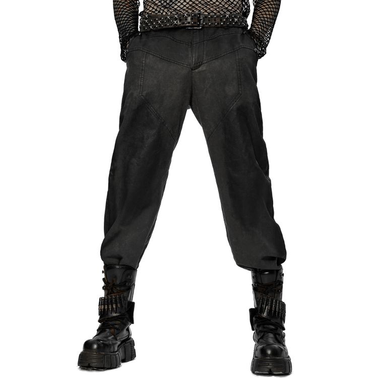 Pantalon Post Apocalyptique 'Dyrk' Noir